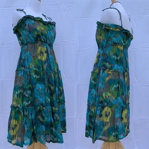 Dress with Adjustable Tie Straps